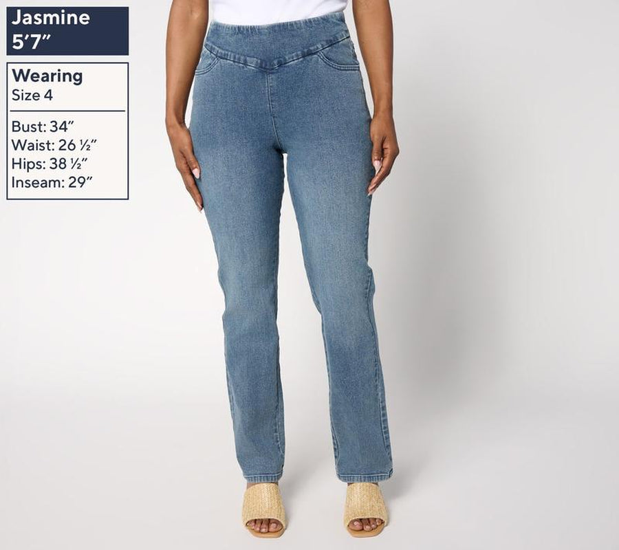 Brandis De Novo Tall Size Straight Leg Denim Dress