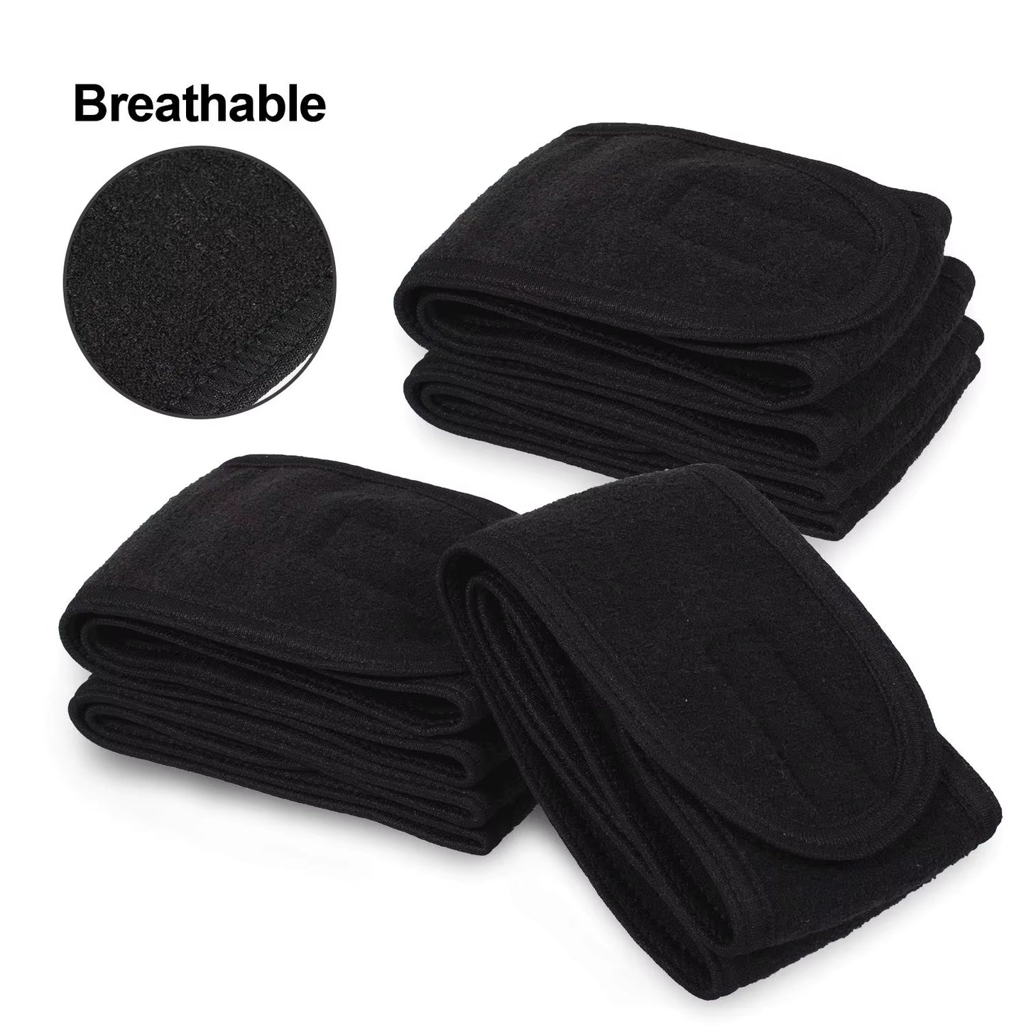 Adjustable Wide Headband for Yoga, Spa, Bath, and Makeup - Women's Cosmetic Accessory