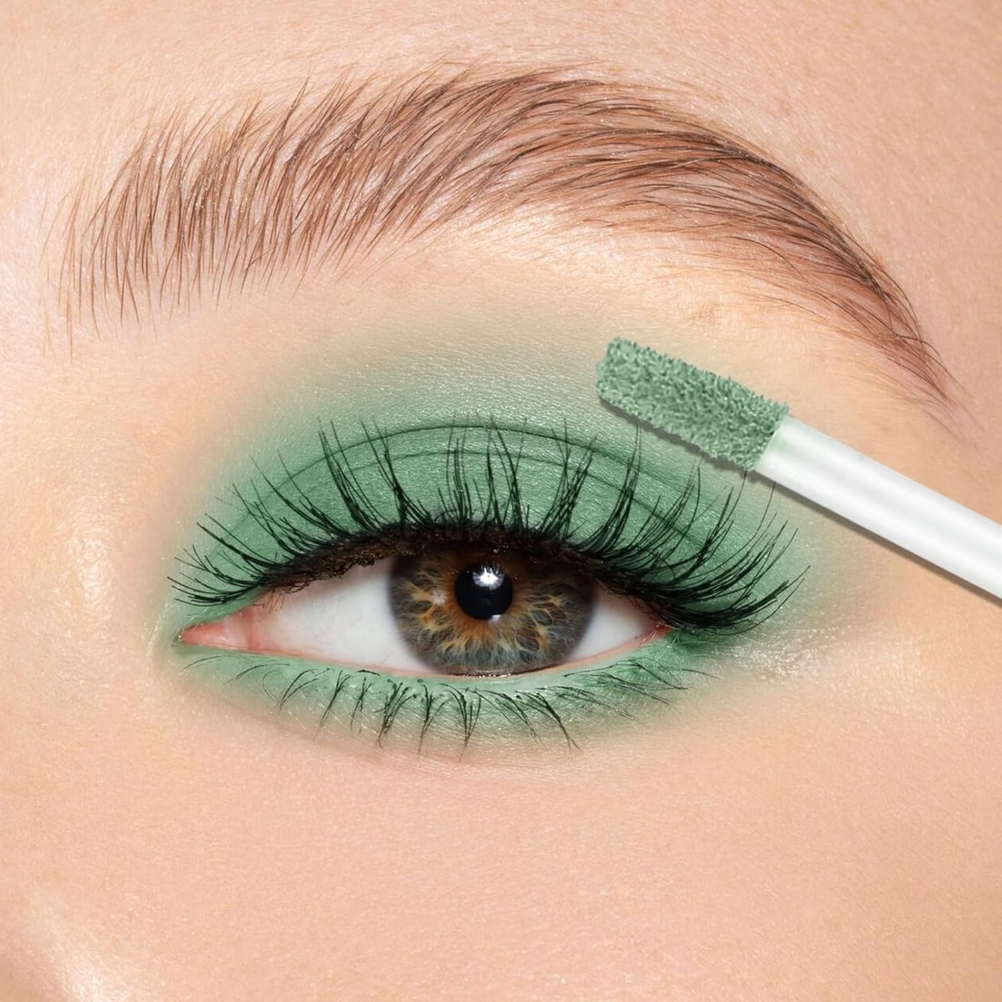 Sparkling Glitter Liquid Eyeshadow - Dual-Ended Brush, Highly Pigmented Shimmer & Matte Shades for Stunning Eye Makeup