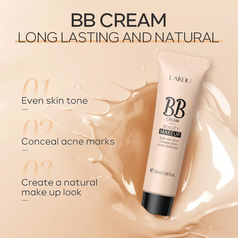 6-Color Customizable Concealer BB Cream 30ml - Natural Facial Primer