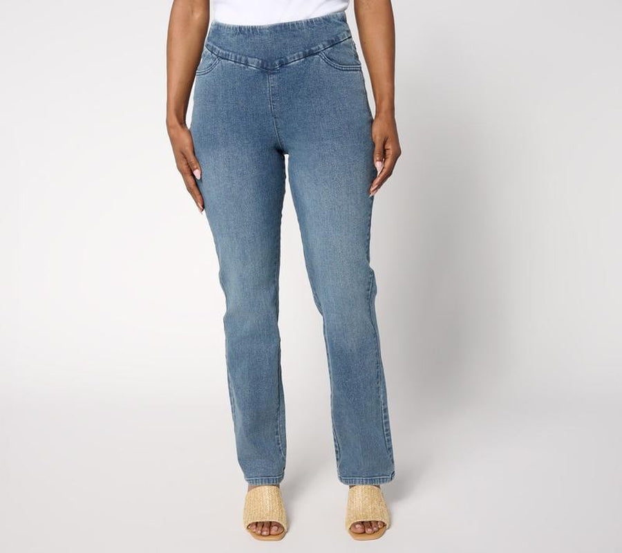 Brandis De Novo Tall Size Straight Leg Denim Dress
