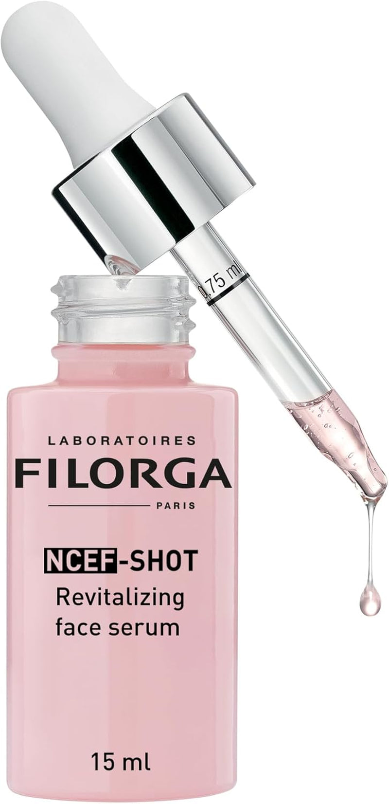Ncef-Shot Anti-Aging Serum: Intensive Wrinkle Reduction Treatment for Radiant and Firm Skin in Just 10 Days, 0.5 Fl. Oz.