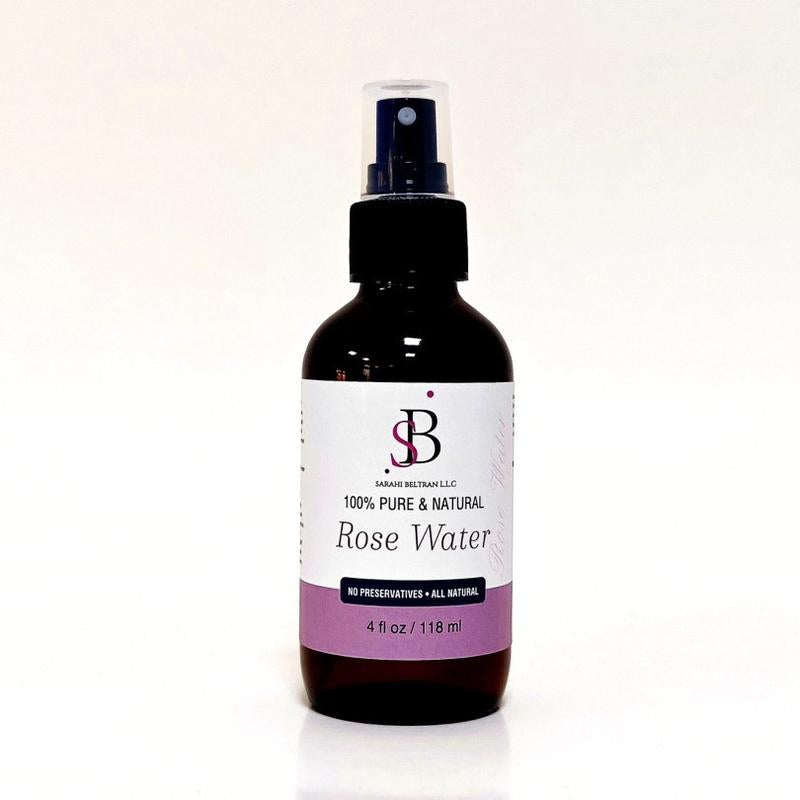 Organic Rose Makeup Setting Spray for Long-Lasting Flawless Finish
