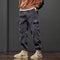 Men's Stretchable Casual Trousers with Elastic Waist and Drawstring - Harem Jogging Pants for Spring and Autumn