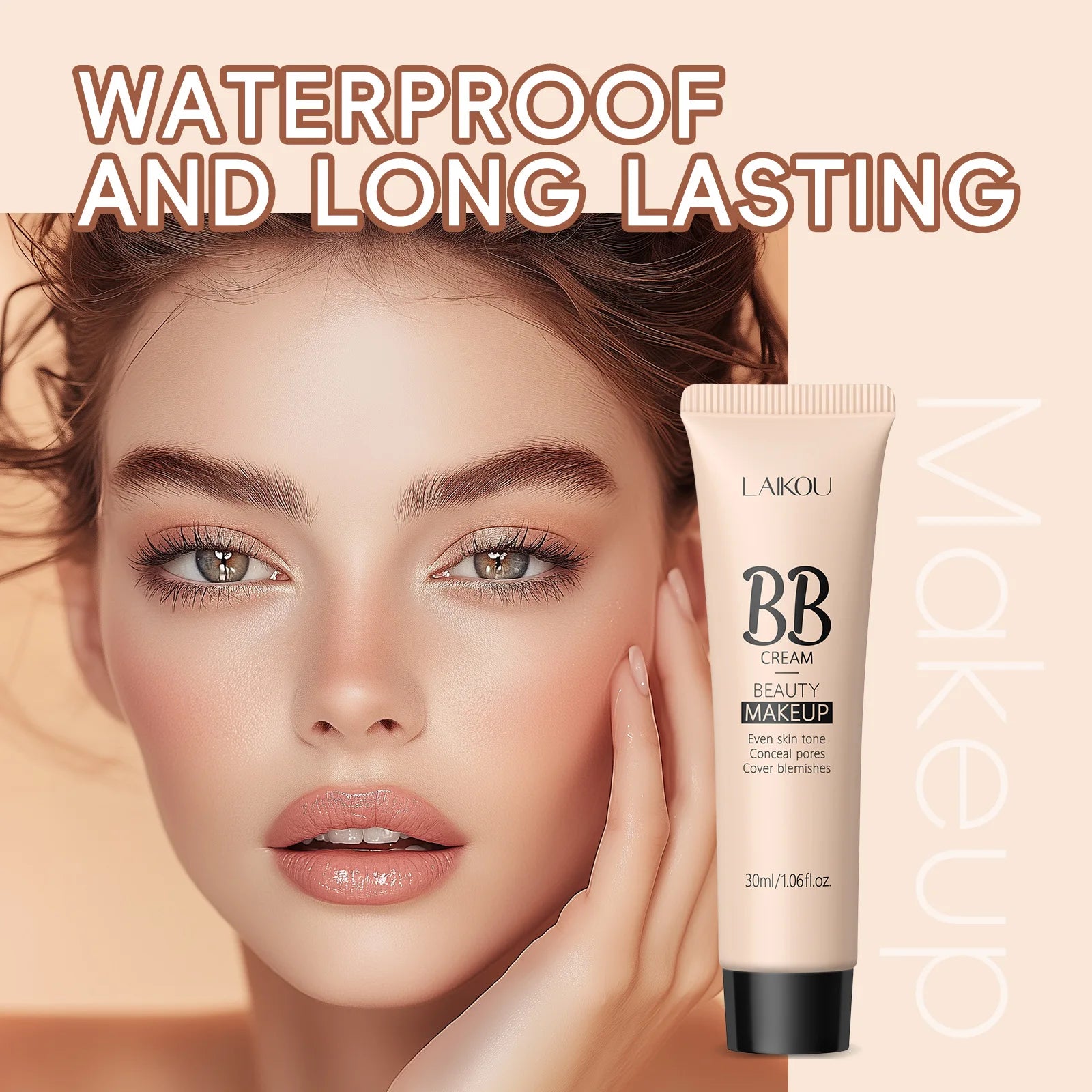 6-Color Customizable Concealer BB Cream 30ml - Natural Facial Primer