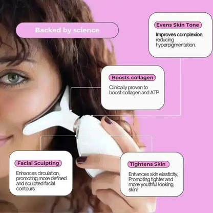 LUMINESCE 7-in-1 LED Facial Sculpting Device