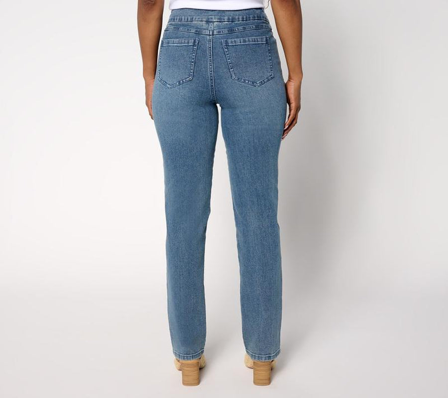 Brandis De Novo Tall Size Straight Leg Denim Dress