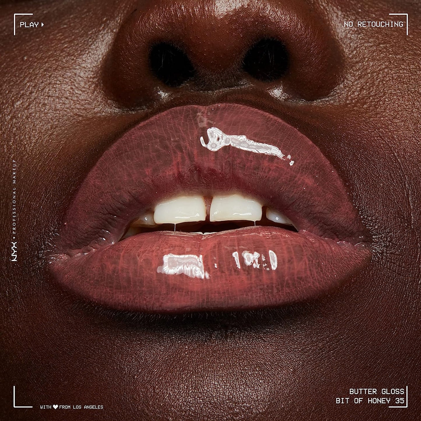 Butter Gloss Non-Sticky Lip Gloss in Bit of Honey (Peach Nude)