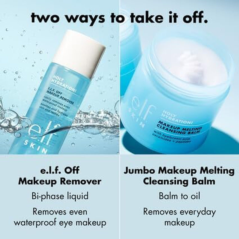 Holy Hydration Makeup Melting Cleansing Balm with Hyaluronic Acid - 2 oz Face Cleanser and Makeup Remover