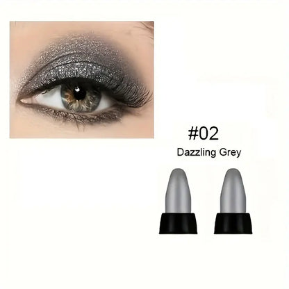 Pearlescent Eyeliner Set - 16 Colors, Waterproof, Long-Lasting, Non-Smudge Glitter Eye Makeup