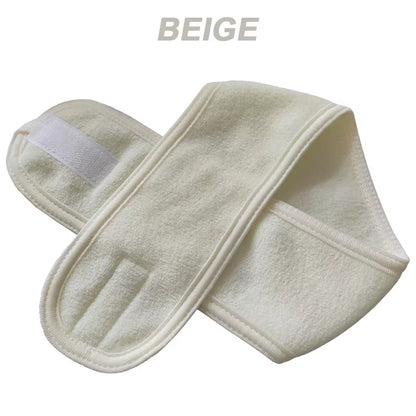 Adjustable Wide Headband for Yoga, Spa, Bath, and Makeup - Women's Cosmetic Accessory