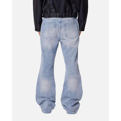 MNML Bootcut Iron Cross Blue Jeans