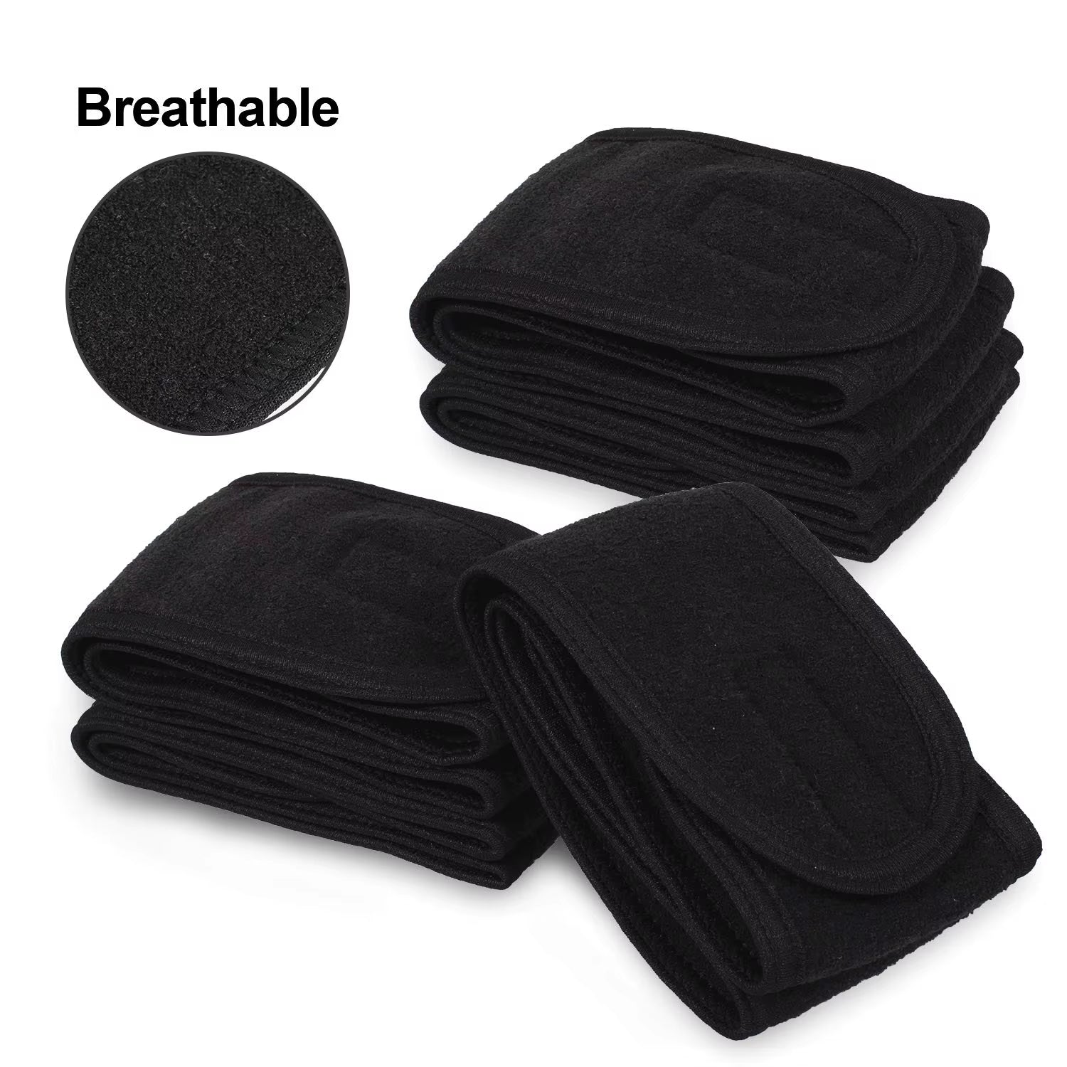 Adjustable Wide Headband for Yoga, Spa, Bath, and Makeup - Women's Cosmetic Accessory