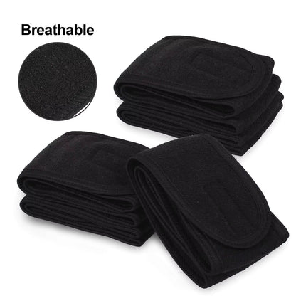 Adjustable Wide Headband for Yoga, Spa, Bath, and Makeup - Women's Cosmetic Accessory
