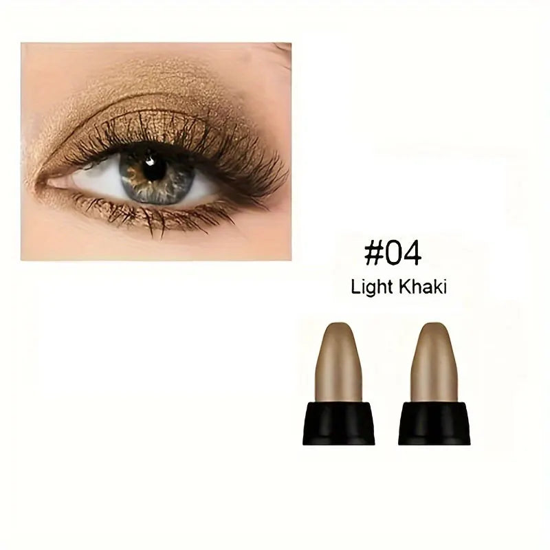 Pearlescent Eyeliner Set - 16 Colors, Waterproof, Long-Lasting, Non-Smudge Glitter Eye Makeup