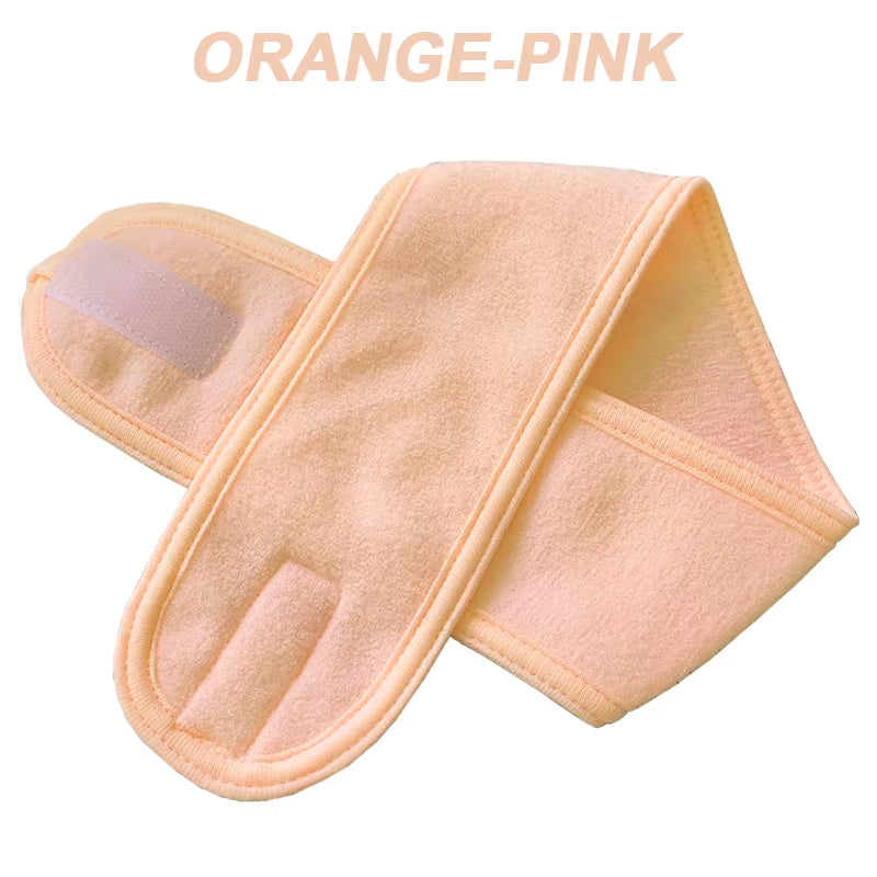Adjustable Wide Headband for Yoga, Spa, Bath, and Makeup - Women's Cosmetic Accessory