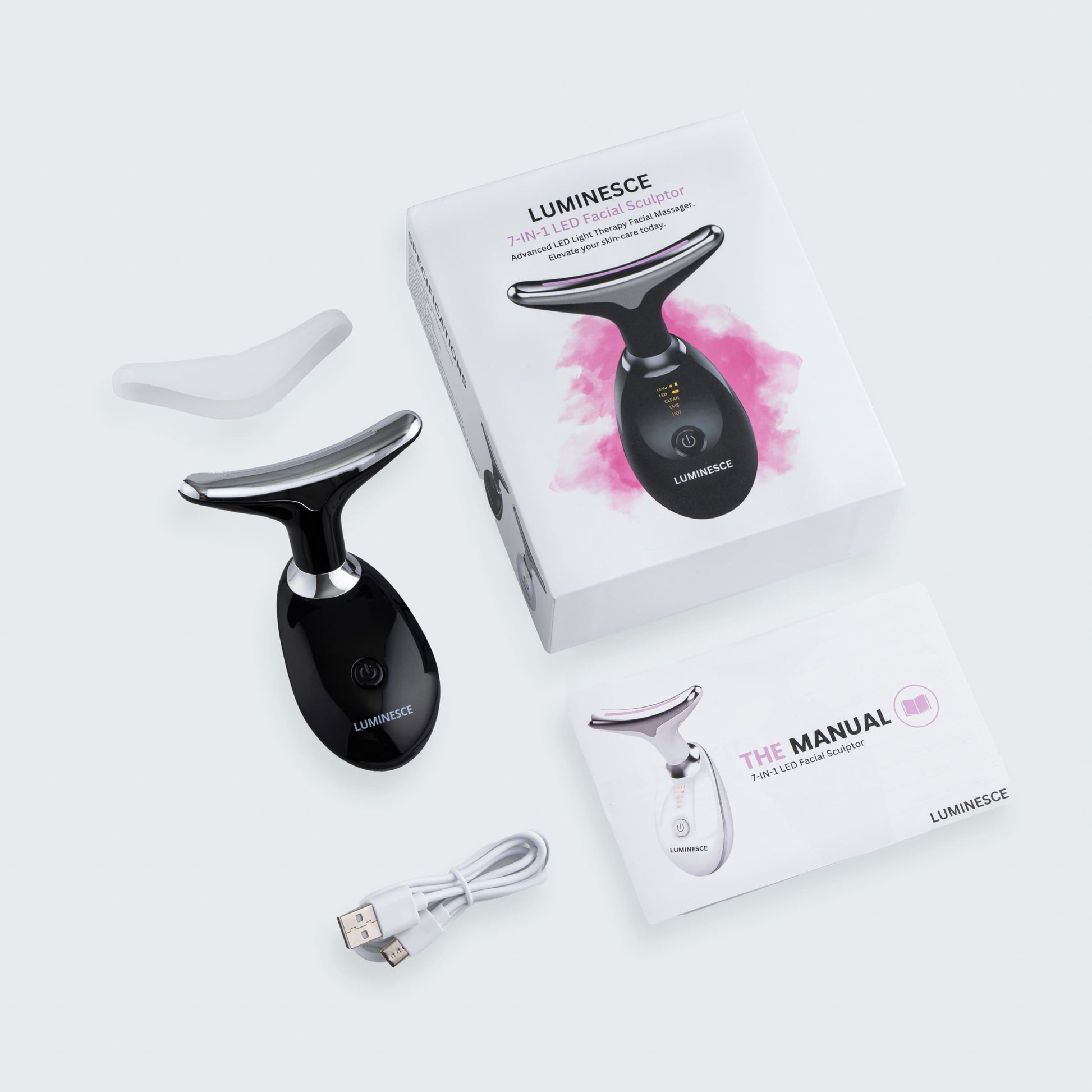 LUMINESCE 7-in-1 LED Facial Sculpting Device