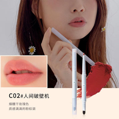 Lipstick Trending Topic Today Matte Mist Dual Ends Lip Liner 0.2G