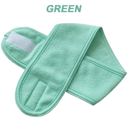 Adjustable Wide Headband for Yoga, Spa, Bath, and Makeup - Women's Cosmetic Accessory