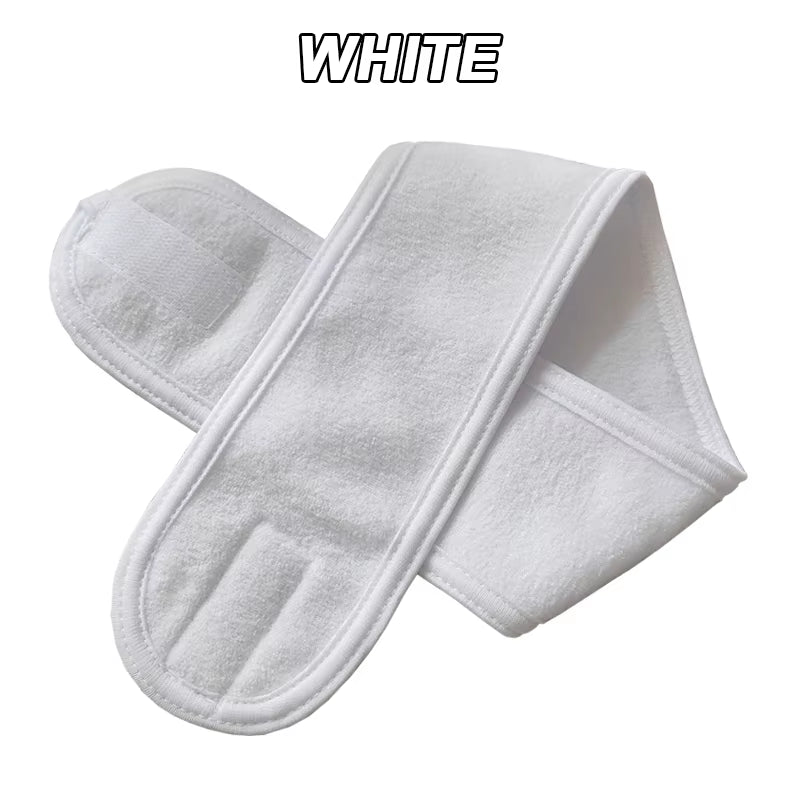 Adjustable Wide Headband for Yoga, Spa, Bath, and Makeup - Women's Cosmetic Accessory