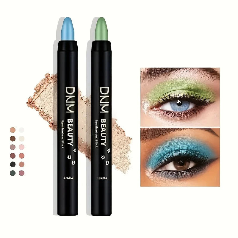 Pearlescent Eyeliner Set - 16 Colors, Waterproof, Long-Lasting, Non-Smudge Glitter Eye Makeup