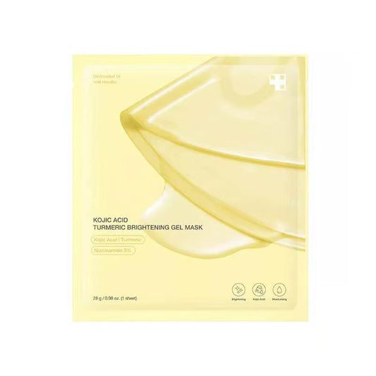 Pink Collagen Gel Salmon PDRN Facial Mask - Deep Hydrating, Moisturizing, and Firming Hydrogel Face Sheets for Balanced Skin Tone