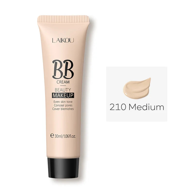 6-Color Customizable Concealer BB Cream 30ml - Natural Facial Primer