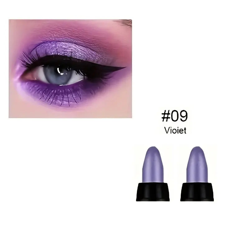 Pearlescent Eyeliner Set - 16 Colors, Waterproof, Long-Lasting, Non-Smudge Glitter Eye Makeup