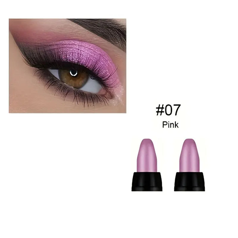 Pearlescent Eyeliner Set - 16 Colors, Waterproof, Long-Lasting, Non-Smudge Glitter Eye Makeup