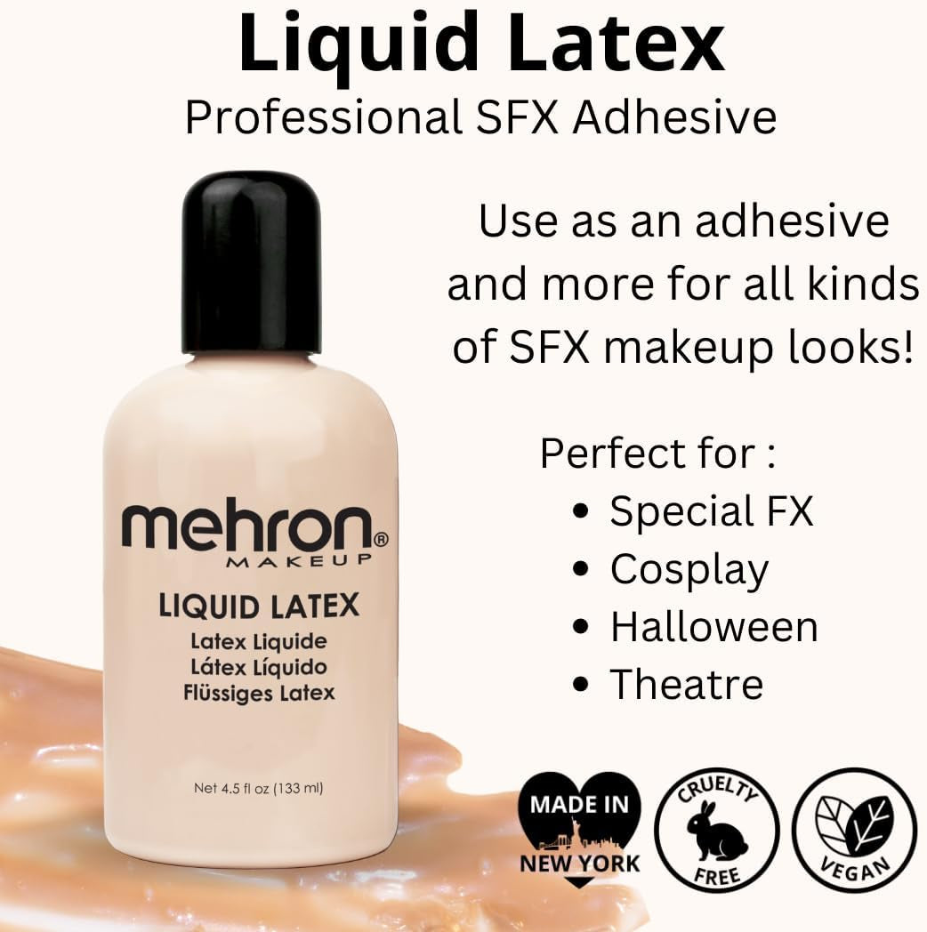 Transform Your Look with 4.5 Oz Light Flesh Makeup Liquid Latex