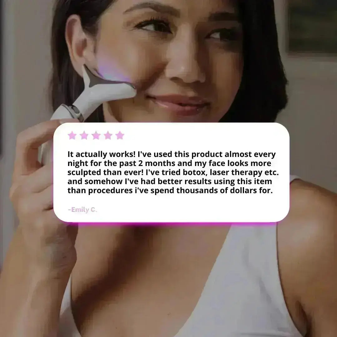 LUMINESCE 7-in-1 LED Facial Sculpting Device