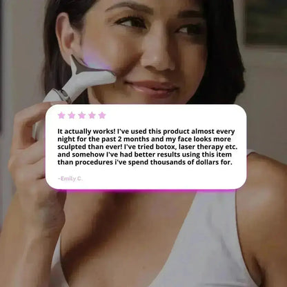 LUMINESCE 7-in-1 LED Facial Sculpting Device